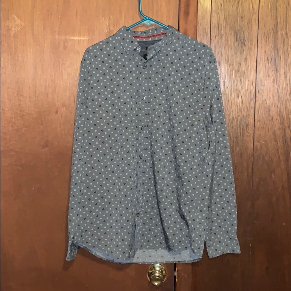 Geometric by drill clothing co. button up